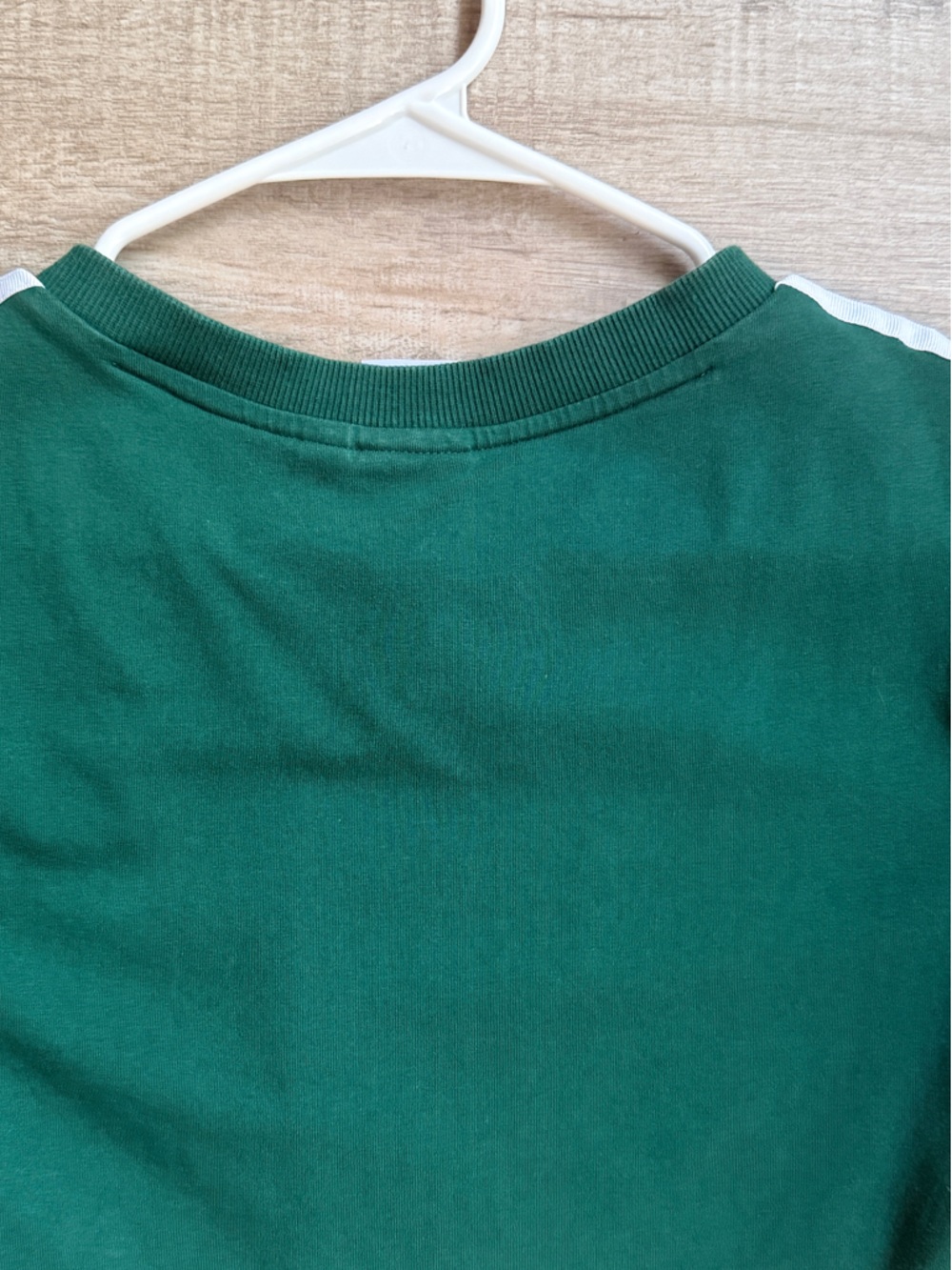 Adidas Originals Retro V-Neck Crop Top Collegiate Green M - Picture 6 of 8
